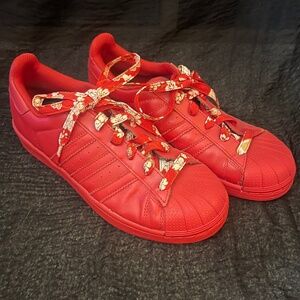 Adidas Superstar x Pharrell Williams Supercolor Red, men’s 5.5, women’s 6.5